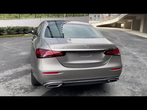 2021 Mercedes E-Class - Interior and Exterior details