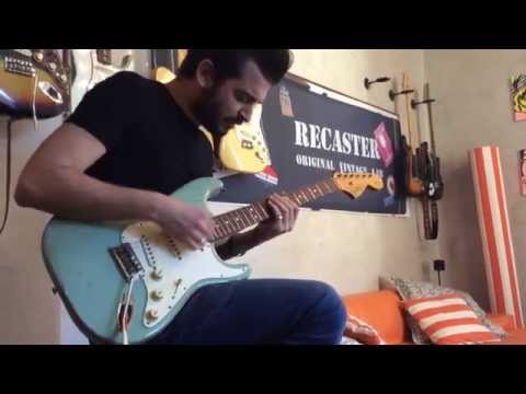 1967 Stratocaster sonic blue - Test sound by Mattia Tedesco