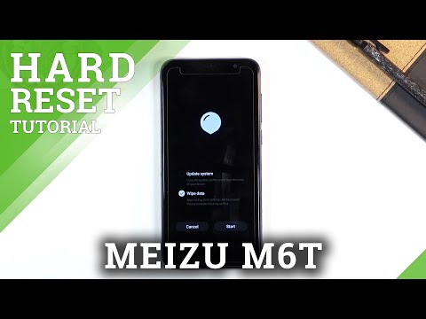 How to Remove Screen Lock in Meizu M6T - Hard Reset from Recovery Mode