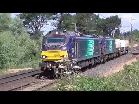 88006/88001 6k73 Sellafield - Crewe flasks, Sat. 7th July 2018