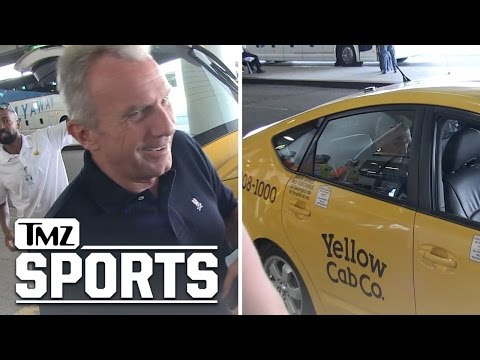 Joe Montana Hails a Yellow Cab... It's Just Not Fair | TMZ Sports