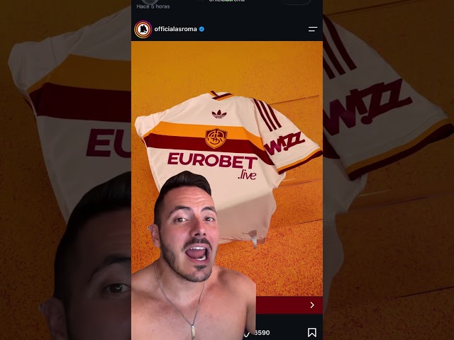 Vídeo relacionado con AS Roma Camiseta Réplica Oficial Temporada 2024-25