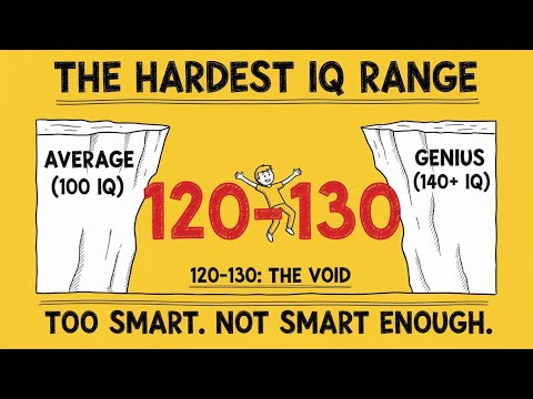 The Cursed IQ Range: Why 120-130 Is The Hardest (Psychology Explains)