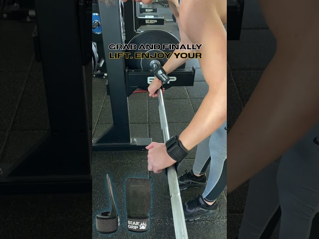Vídeo relacionado con BEAR GRIP: Correas/Ganchos Multi Grip, Correas/Guantes de Levantamiento de Pesas de Alta Resistencia Premium (Goma Pequeña)