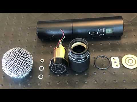Shure SM58 Wireless Capsule Teardown