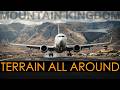 B737 MAX Bloemfontein FABL Moshoeshoe I Int Airport FXMM Mountain Landing