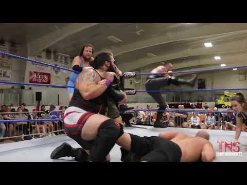 Lincoln Steen, Mason, Newhook, Simms vs Robbie Masallister, Thad & Moondog - ECPW July 31st 2022