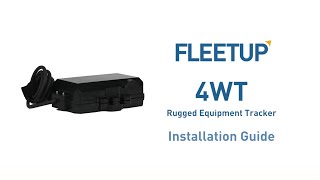 [FleetUp 4WT Installation] Hardwired Installation Guide