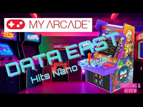 My Arcade Data East Nano Player Arcade Machine unboxing & review