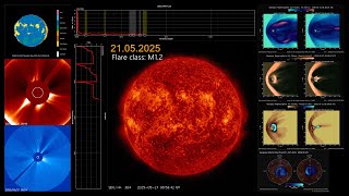 Solar flare: 21.05.2025 class M1.2