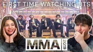 K-POP NEWBIES WATCH BTS LIVE FOR THE FIRST TIME | BTS MMA 2019