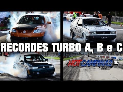 Recordes Turbo A, B e C -  3ª Etapa Paranaense 402m 2013