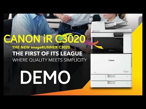 Canon irc3020 demo