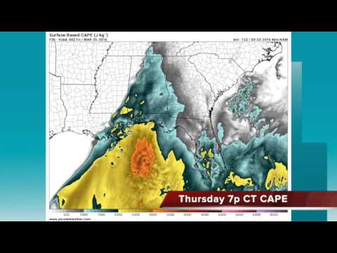 March 23, 2016 Weather Xtreme Video - Afternoon Edition