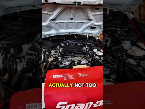 GTR turbos fit on a 370 #automobile #370 #mechanic #gtr #fyp #education #explore #turbo #nissangtr