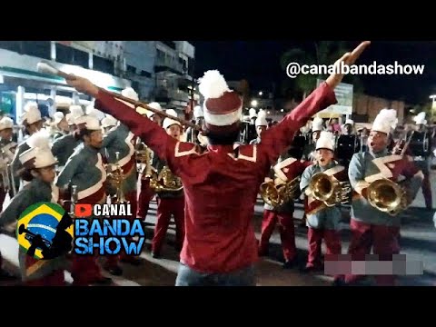 Banda Marcial BANMOC  no Concurso de Bandas e Fanfarras em Cruz das Almas- BA LICBAMBA 2025