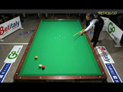 MAGGIO vs TRIUNFO - SEMIFINALE TROFEO BILIARDO CAROLI HOTELS - GALLIPOLI 2016
