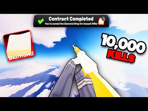 I Finally Got The DIAMOND AK47 in Roblox Rivals..