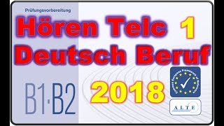 Modelltest B1-B2 Beruf Hören Deutsch