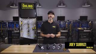 Harley-Davidson FLH Bagger Shock Line by Öhlins Available at Wild Prairie Harley-Davidson