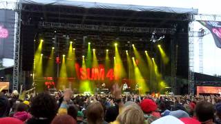 Sum 41 - In Too Deep - Rock for People 2011