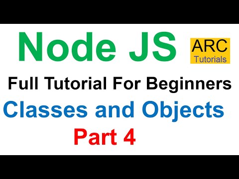 Node Js Tutorial For Beginners 4 Classes And Objects