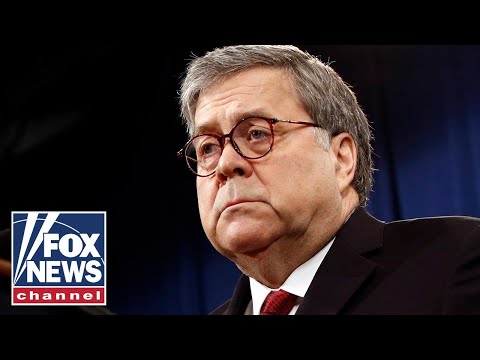 司法部長巴爾正在審查司法部關於濫用外國情報監視法的報告草稿。 (Attorney General Barr reviewing DOJ draft report on FISA abuse)