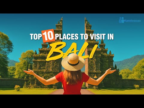 TOP 10 PLACES TO VISIT IN BALI | TOURIST ATTRACTIONS 🇮🇩 [4K]