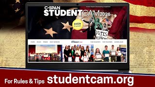 Announcing C-SPAN's 2026 StudentCam Documentary Competition!