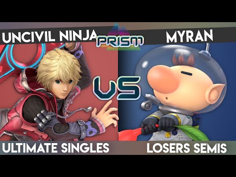 PRISM 183 - Uncivil Ninja (Shulk) vs. Myran (Olimar) - Losers Semis - Smash Ultimate Singles