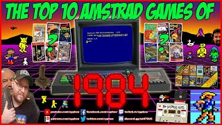 🕹️ The Top 10 AMSTRAD CPC Games Of 1984! ⭐️ As voted by YOU! 🫡👍