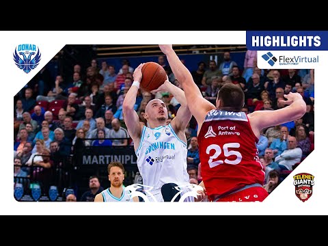 FlexVirtual Highlights | Donar vs. Antwerp Giants 190422