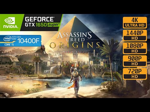 ASSASSINS CREED ORIGINS - GTX 1650 SUPER - i5 10400F