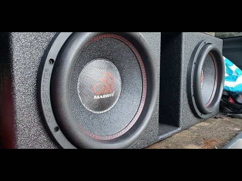 2 Massive Audio Hippo XL 12's on a Power Acoustik BAMF1-8000D