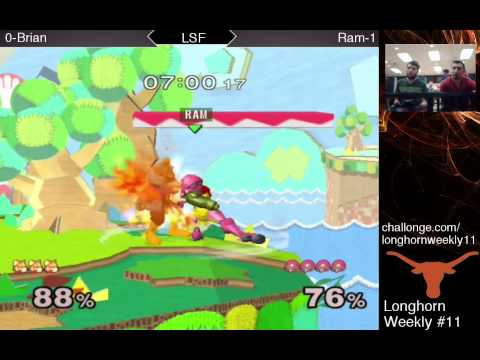Longhorn Weekly 11 Losers Semi-Finals - Brian (Fox) vs Ram (Samus)