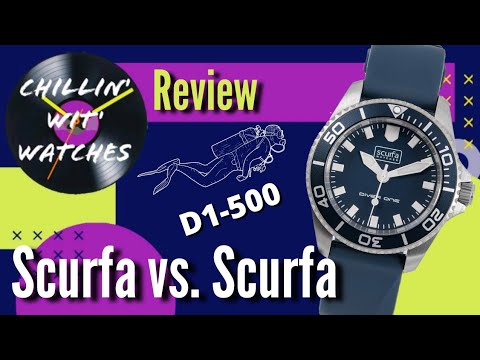 YouTube video about Discover the Exceptional Scurfa Diver One Made from Titanium