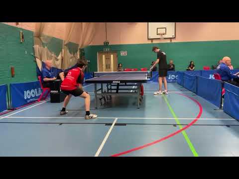 Issac Kingham vs Fernando Frandes --- Cadet National Cup 2022/23 at Joola Plymouth Table Tennis Club