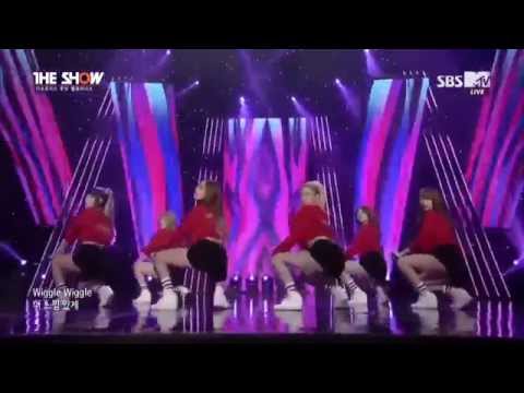 150127 HELLOVENUS 헬로비너스   Wiggle Wiggle 위글위글 @ THE SHOW