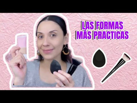 DIFERENTES FORMAS DE APLICAR TU BASE DE MAQUILLAJE-Bren EsAv