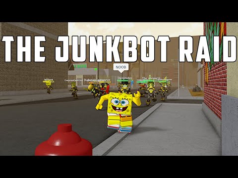 The Roblox Junkbot Raid Experience