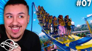 🎡 GANHANDO MUITO DINHEIRO e FICANDO RICO COM MEU PARQUE | Planet Coaster #07