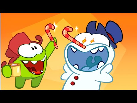 Capa de As Histórias do Om Nom ⭐  Nom da Neve ⭐ Desenhos Animados Engraçados Para Crianças