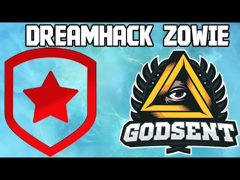 GAMBIT vs GODSENT GAME 3 OVERPASS DREAMHACK WINTER  2016 GOD vs GMB