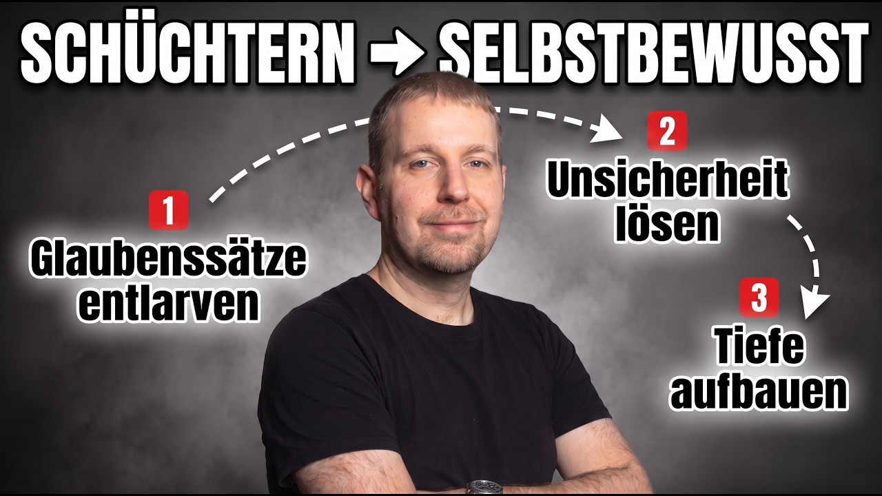 Früher: „Ängstlich, still, immer allein” | Heute: „Tiefe Gespräche, offen, selbstbewusst”