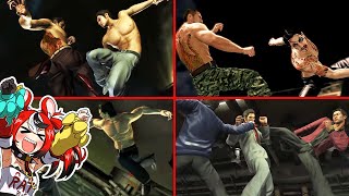 Bae Reaction To Bosses Dynamic Intros From Yakuza 3 - Yakuza 5 [ Hololive EN ]