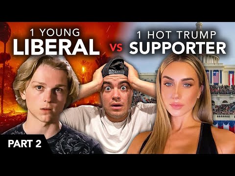 Dean Withers vs. Hot Trump Supporter On Trump’s Second Term and LA Fires! | One Night with Steiny