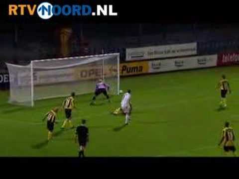 Veendam wint met moeite van Stormvogels Telstar