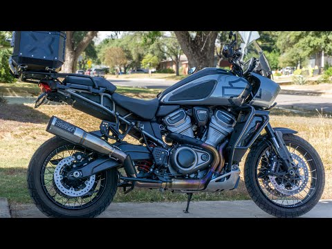 Vance & Hines exhaust on Harley Davidson Pan America