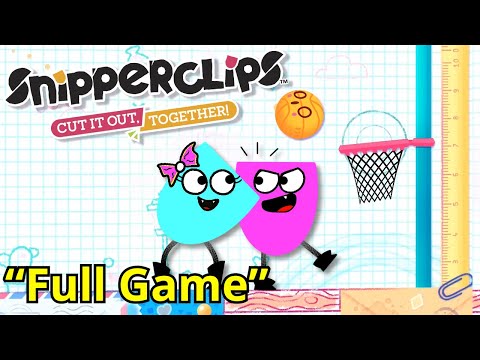 Will Our Relationship Survive Constantly Clipping Each Other?! | Snipperclips [Co-Op] - "Full Game"
