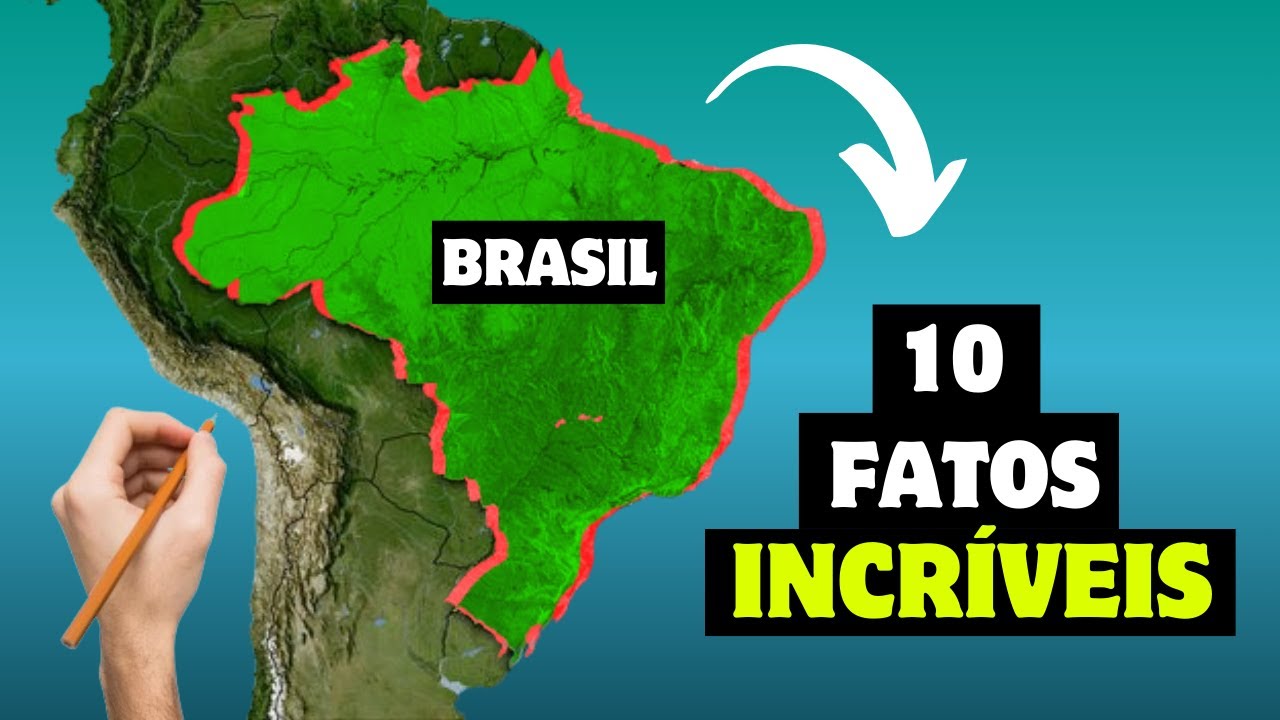10 fatos INCRÍVEIS sobre o BRASIL